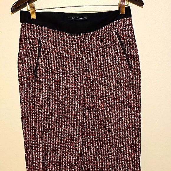Zara Woman S 100% Silk Pants - Picture 1 of 8
